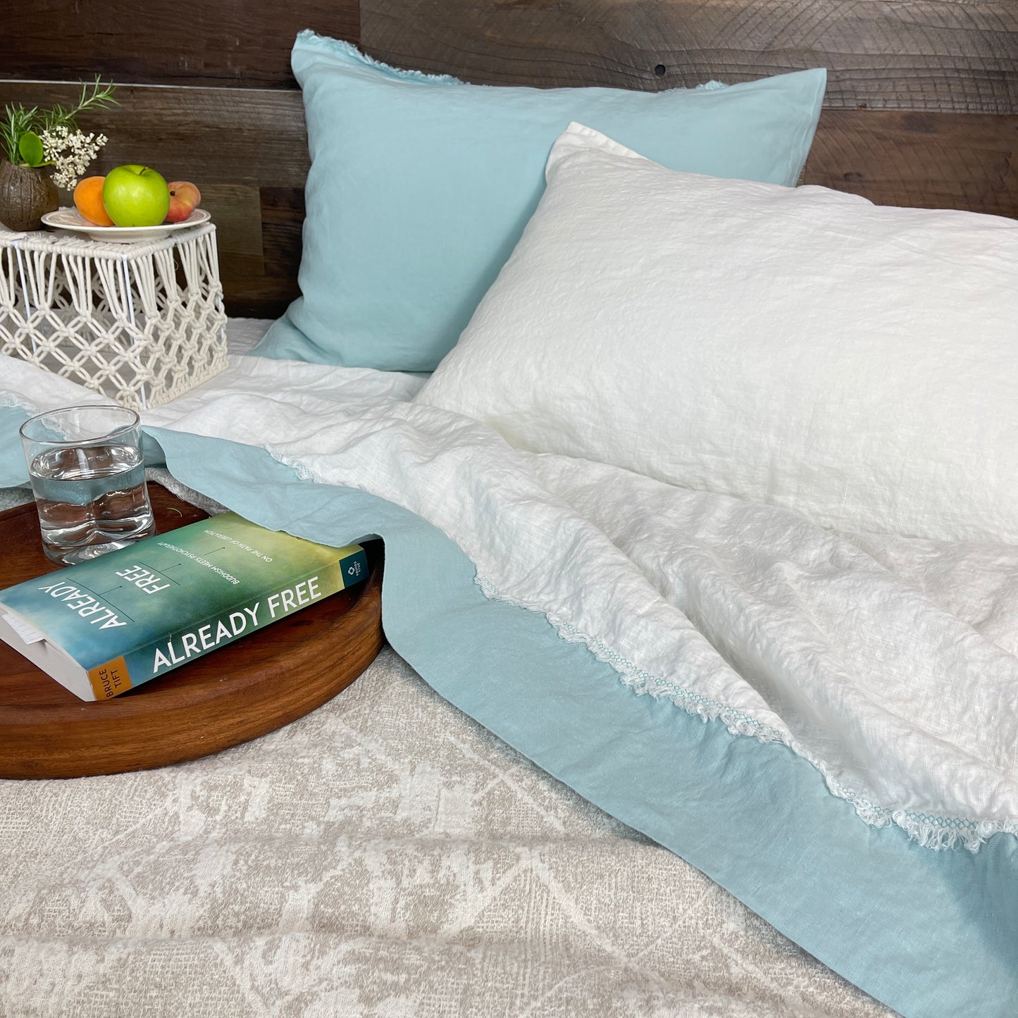 Seaglass Linen Sham