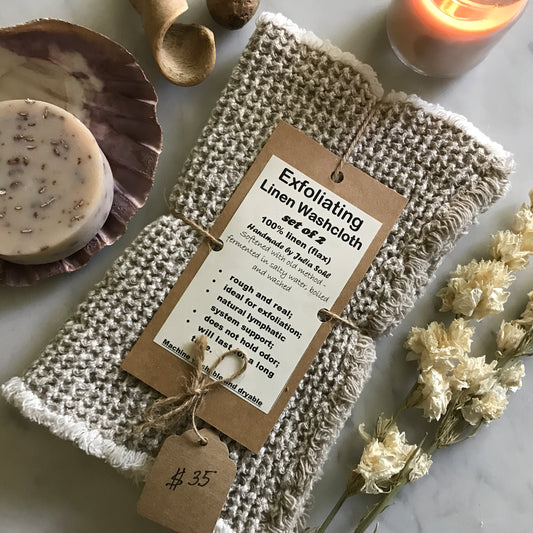 Exfoliating Washing Cloth Set of 2