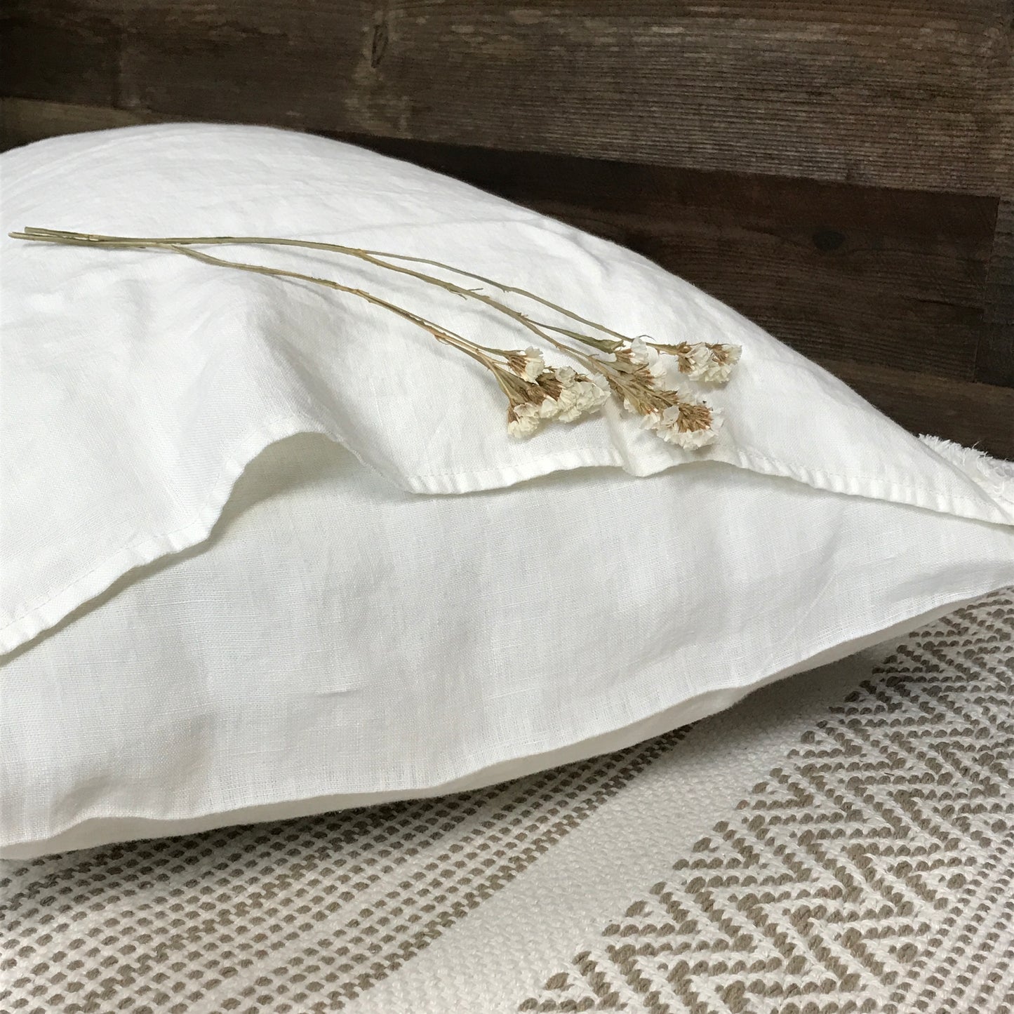 Off-White Flax Sham