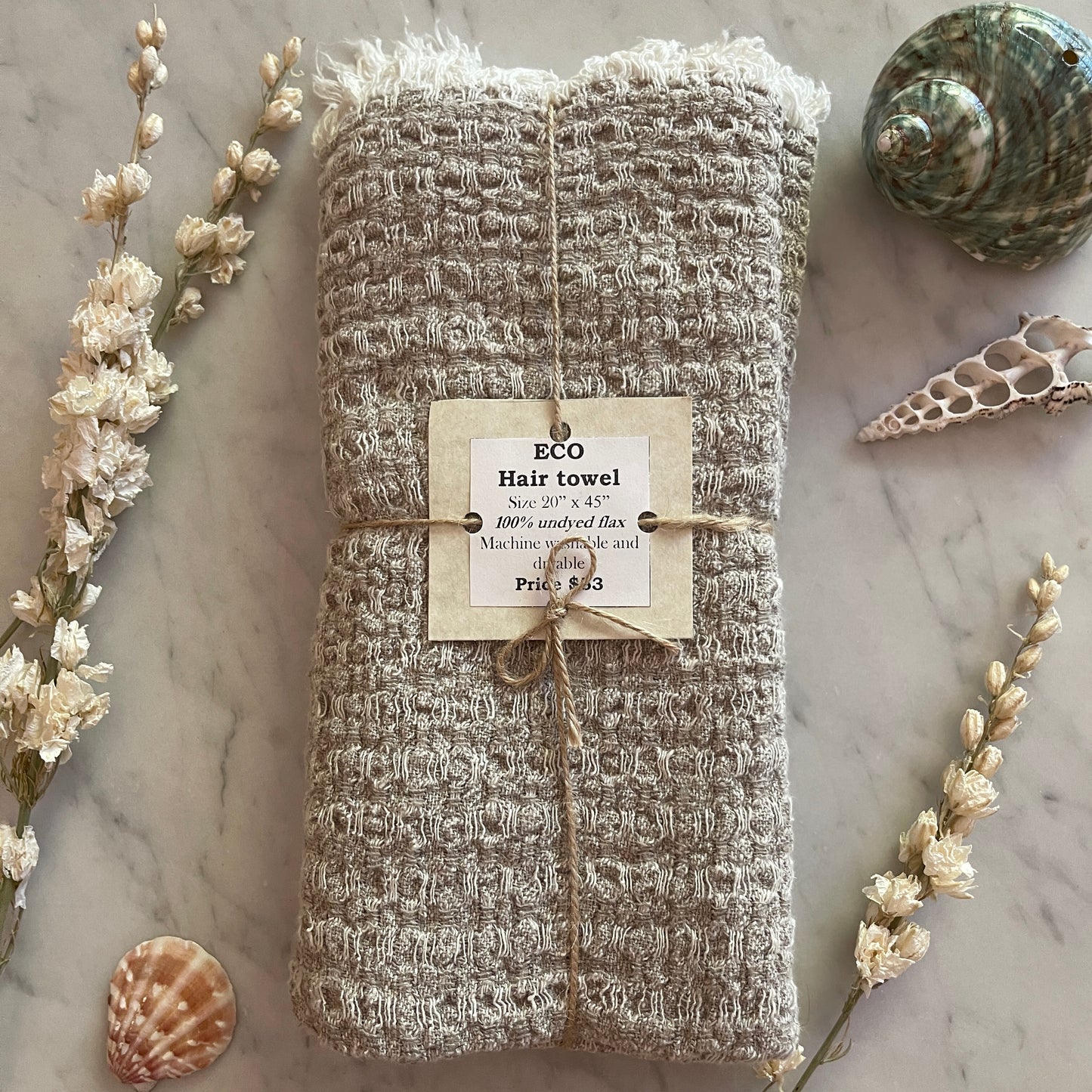 ECO Flax Hair Towel