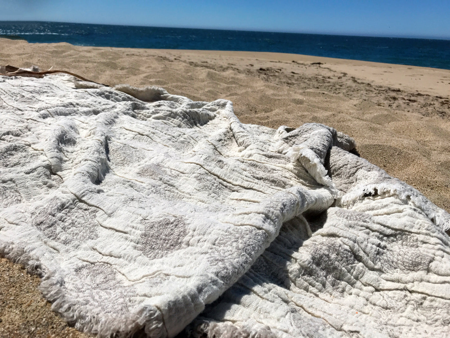 Flax Beach Towel “Shells”